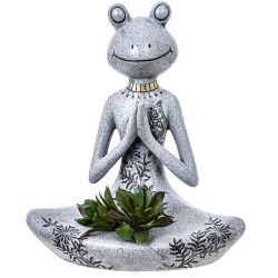 GAEM Фигурка декоративная "Лягушка", L18,5 W10,5 H21 см