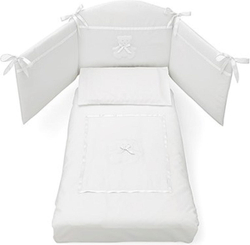Комплект в кроватку Erbesi Bubu 3 предмета белый