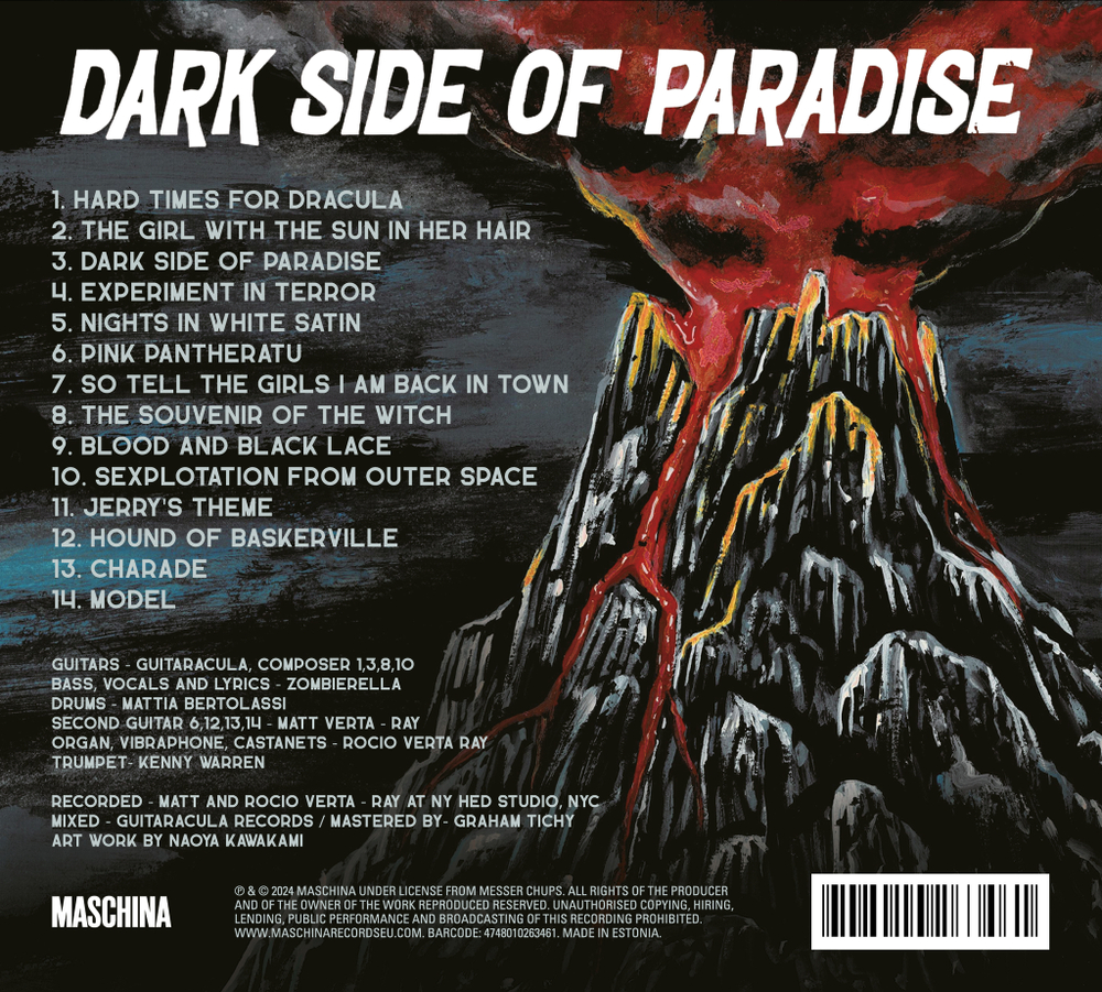 CD: Messer Chups - "Dark Side Of Paradise" (2024)