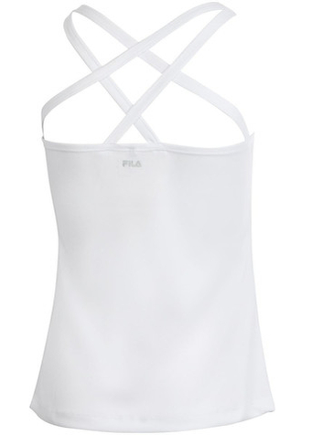 Женский топ теннисный Fila Top Alicia W - белый