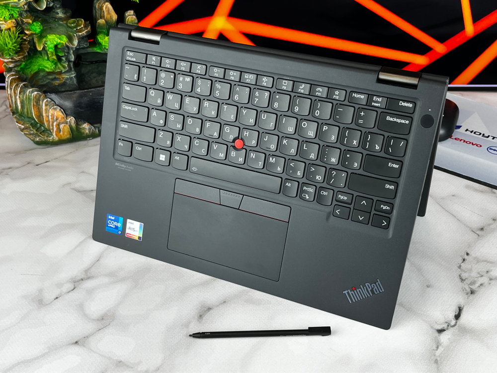 Ноутбук Lenovo ThinkPad X13 Yoga Gen2,Соre i7-1185G7 13,3" 1920х1080 FullHD IРS Touch, черный