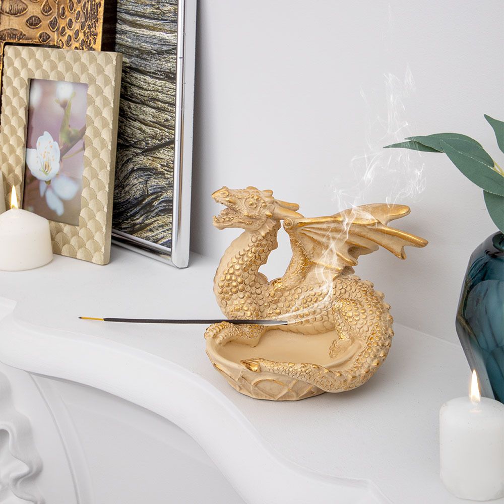 Пепельница Дракон Фрай Айвори