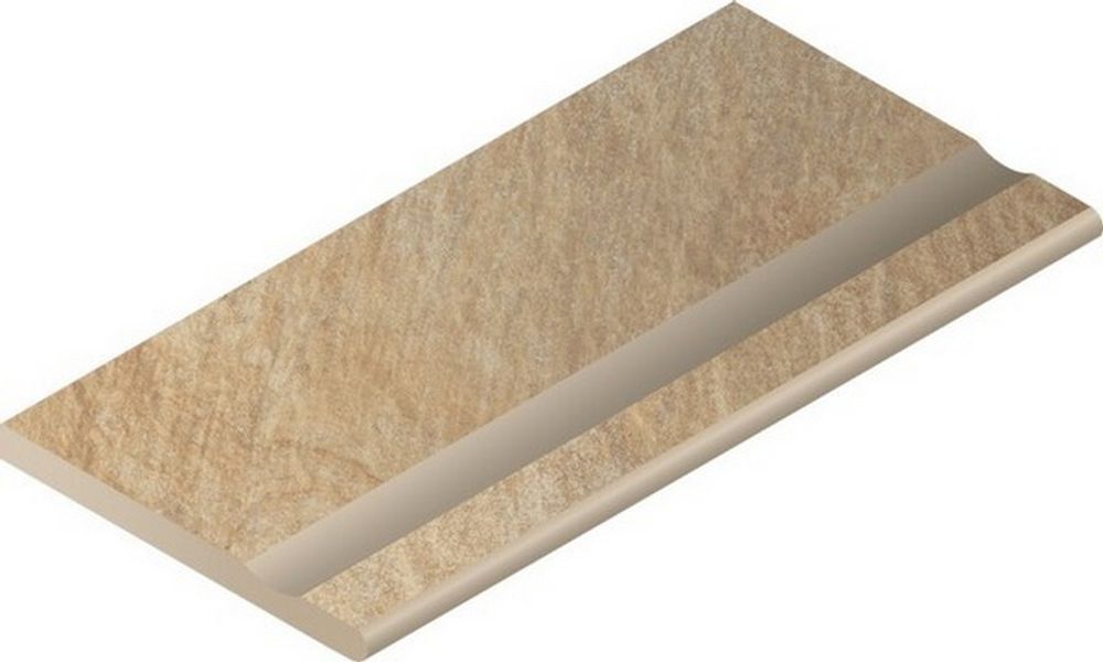 Ступень District Sand Bordo Nat 30x60 Svasato Round