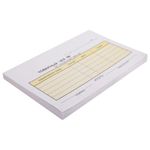 Товарный чек 2-слойный самокопирующийся, А6 100х147 мм, КОМПЛЕКТ 5 книжек по 50 шт., STAFF, 130288