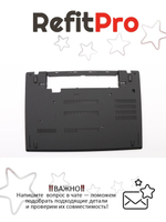 Нижняя часть корпуса (поддон) для ноутбука Lenovo ThinkPad A485, черный (02DC277), оригинал