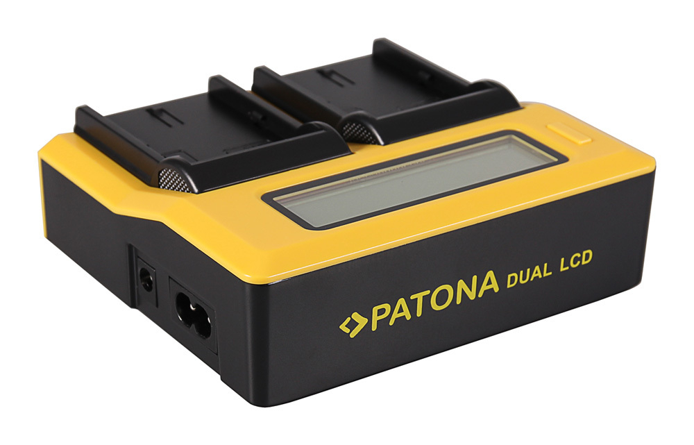 PATONA Dual LCD USB для 2х аккумуляторов LP-E6
