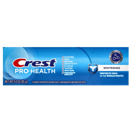 Crest, Pro-Health, зубная паста с фторидом, для отбеливания, 85 г (3 унции)