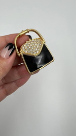 Брошь Сумочка Swarovski