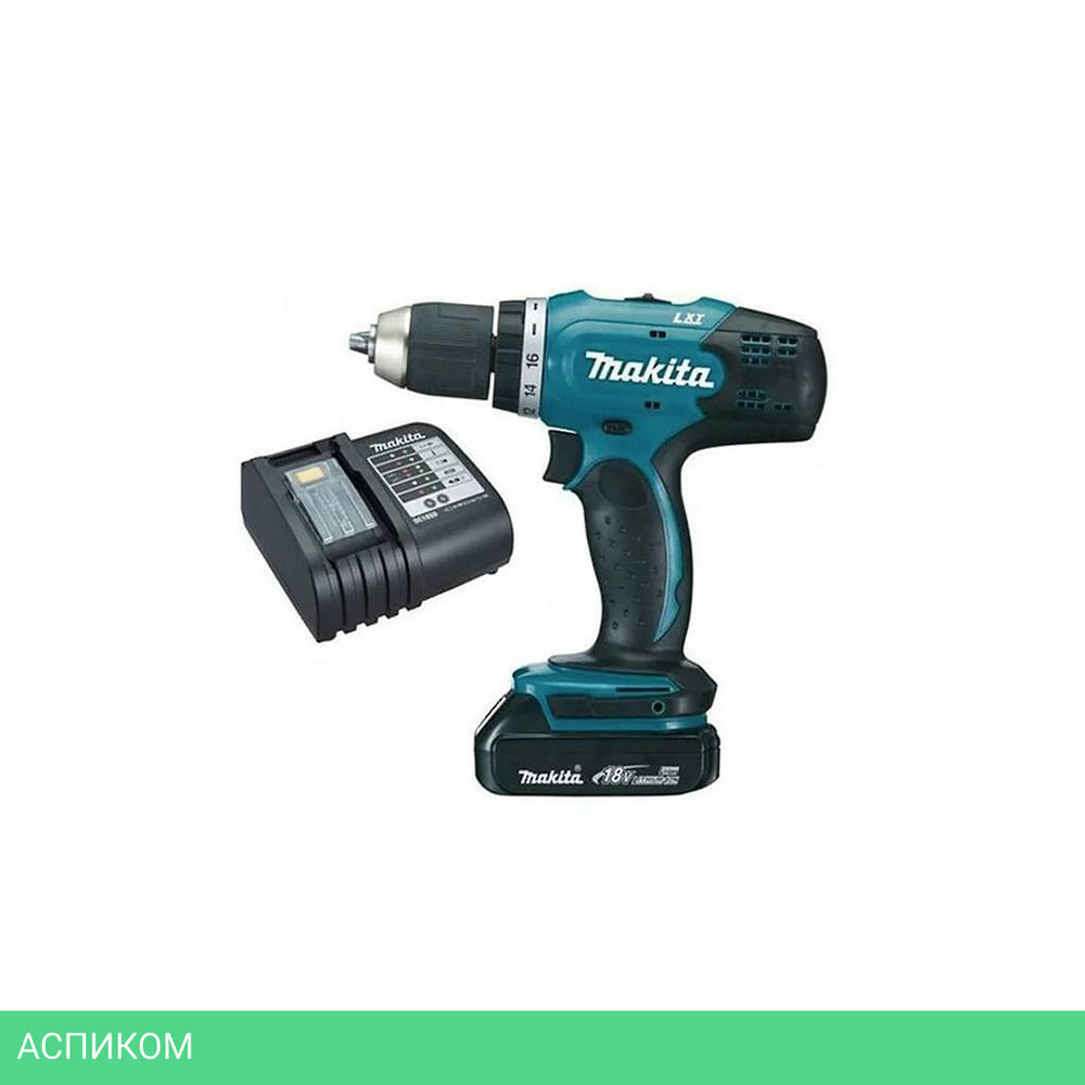 Дрель-шуруповерт Makita DDF453SYX5 с 1-им АКБ