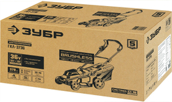 ЗУБР С1-18, 36 В, 37 см, без АКБ, бесщеточная газонокосилка (ГКЛ-3736)
