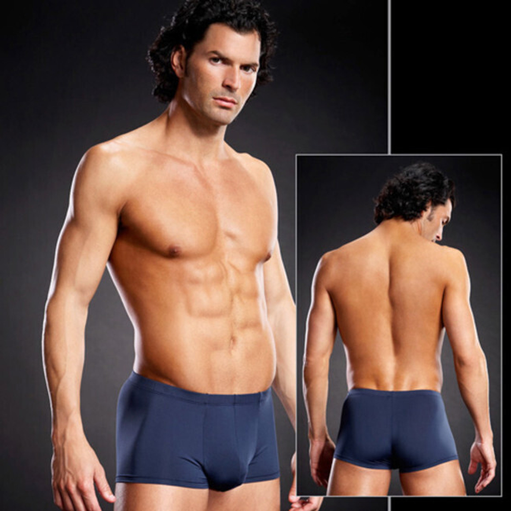 Трусы мужские транк-боксеры SM 46-48 (Цвет: темно-синий)