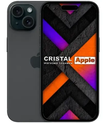 iPhone 15 256 ГБ Black (Без коробки)