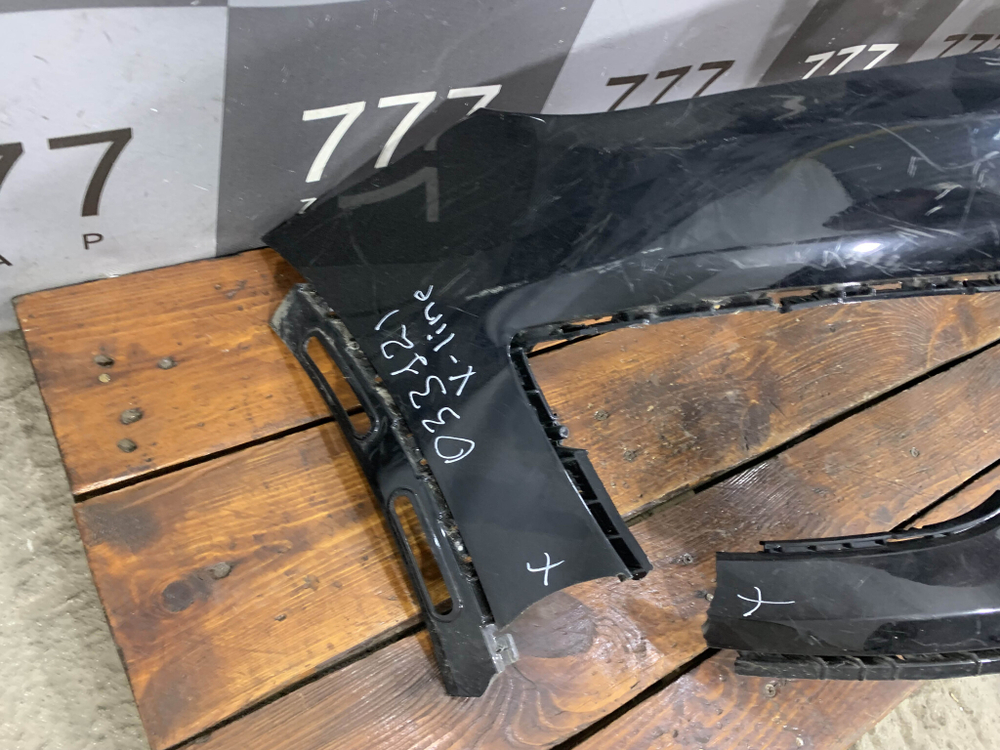 Бампер передний Kia Rio 4 X-Line 17-20 Б/У Оригинал 86511H0500