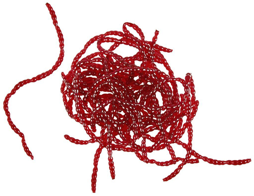 Насадки искусст. съедоб. LJ Pro Series EXTRA BLOOD WORM X/XL мотыль 160/240 шт