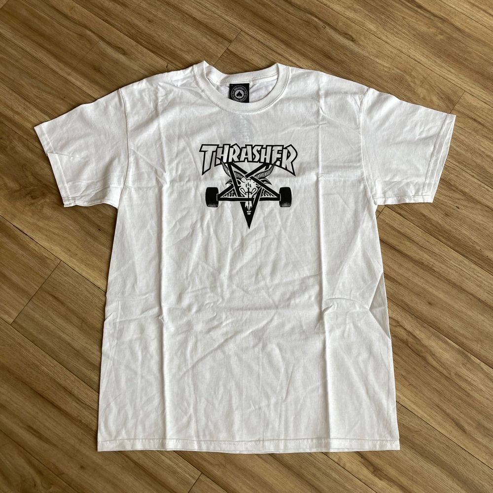 Футболка Thrasher Skate Goat White