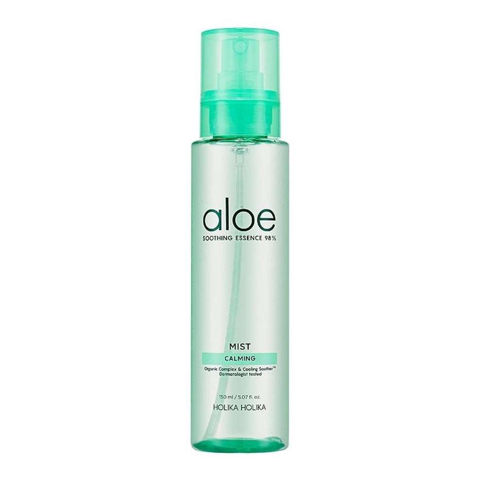 Увлажняющий мист для лица с алоэ HOLIKA HOLIKA Aloe Soothing Essence 98% Calming Mist