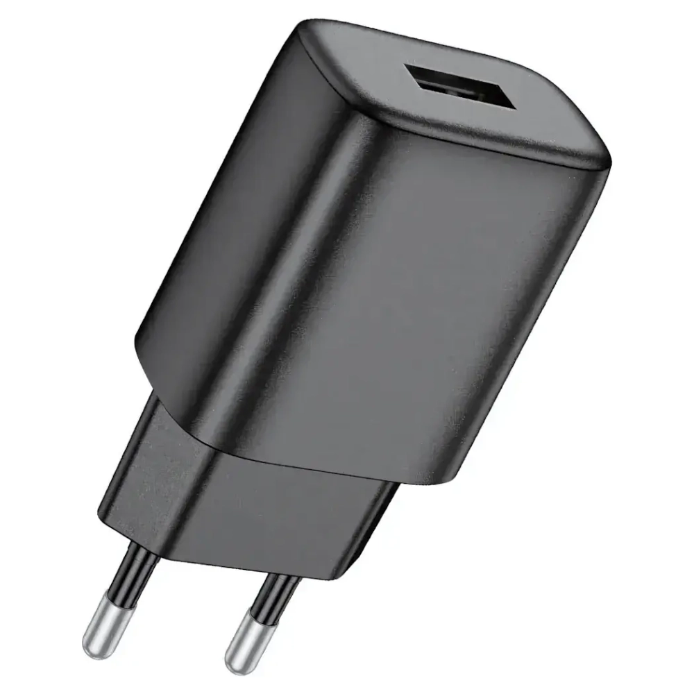Зарядное устройство HOCO C134A 2.4A USB Black
