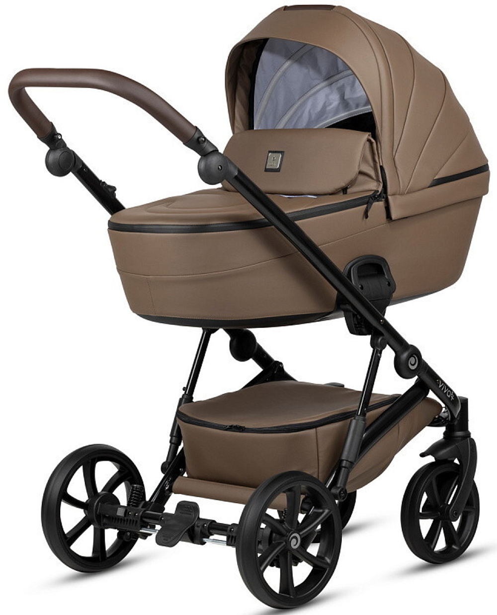 Детская коляска Tutis Viva 5 Plus Leather 2024 2 в 1 1452083 Cedar