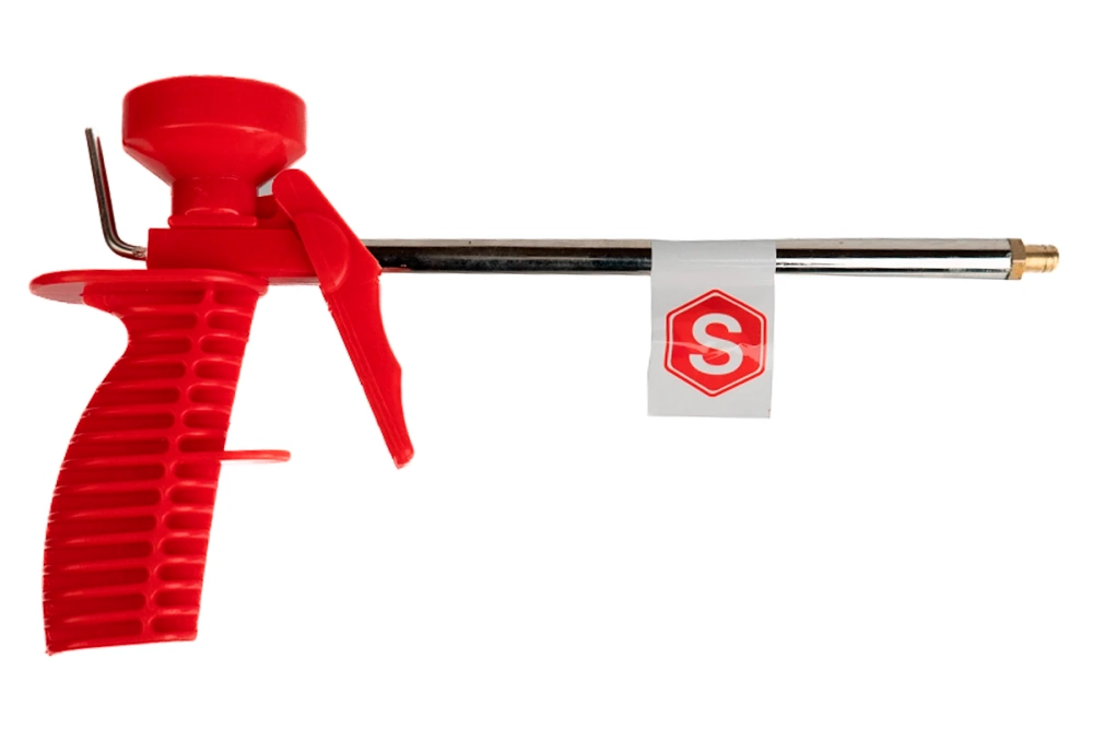 Пистолет для монтажной пены пластиковый без регулятора Samtools
