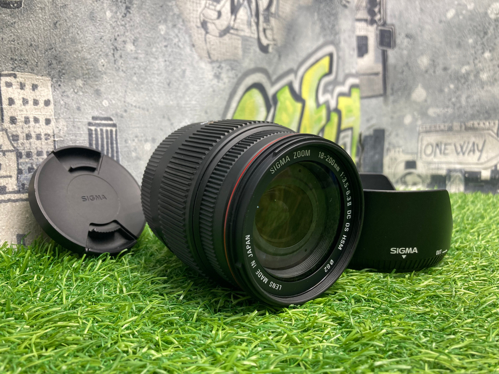 Sigma AF 18-200mm 3.5-6.3 II DC OS HSM Nikon F