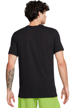 Мужская теннисная футболка Nike Court Dri-Fit Rafa Tennis T-Shirt - black