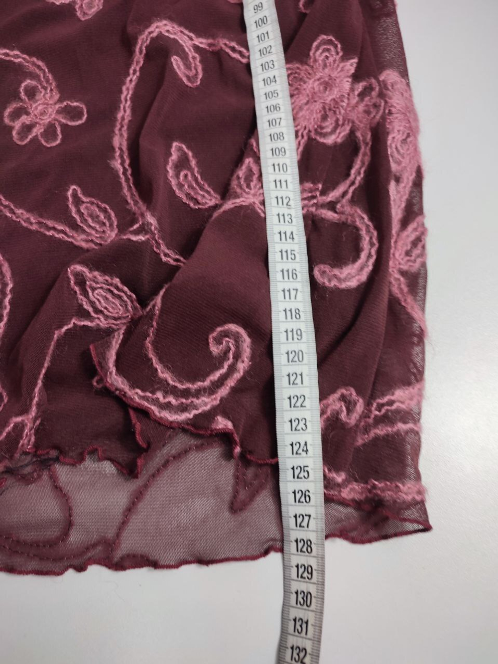 Платье макси с вышивкой 44-46 размер