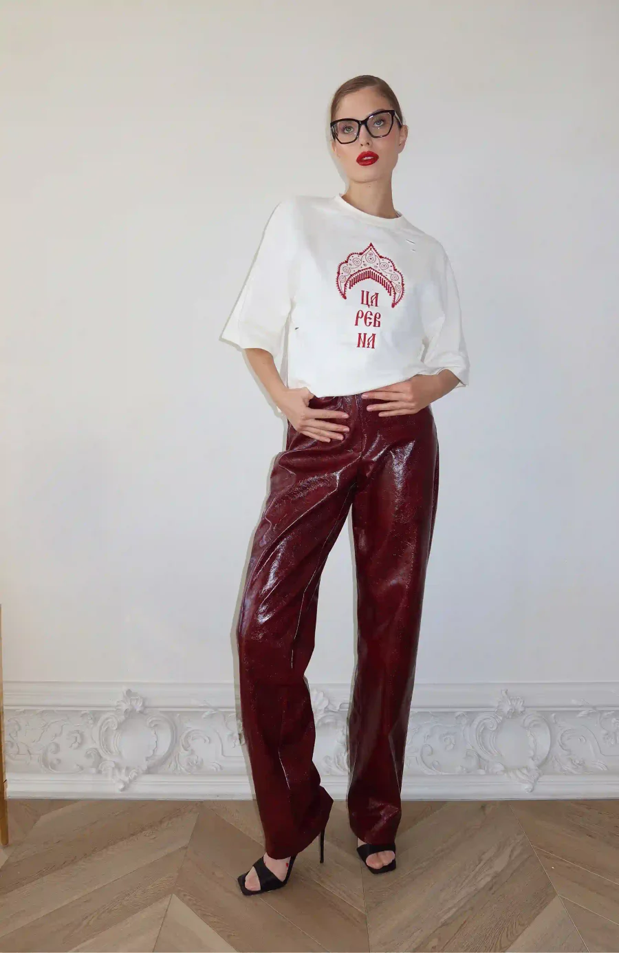 Футболка "Царевна", Молочный