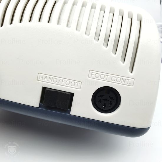 Машинка для аппаратного маникюра, педикюра и коррекции ногтей Strong 210 Оригинал Корея (с педалью)