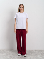 Костюм женский трикотажный "Волна" бордо