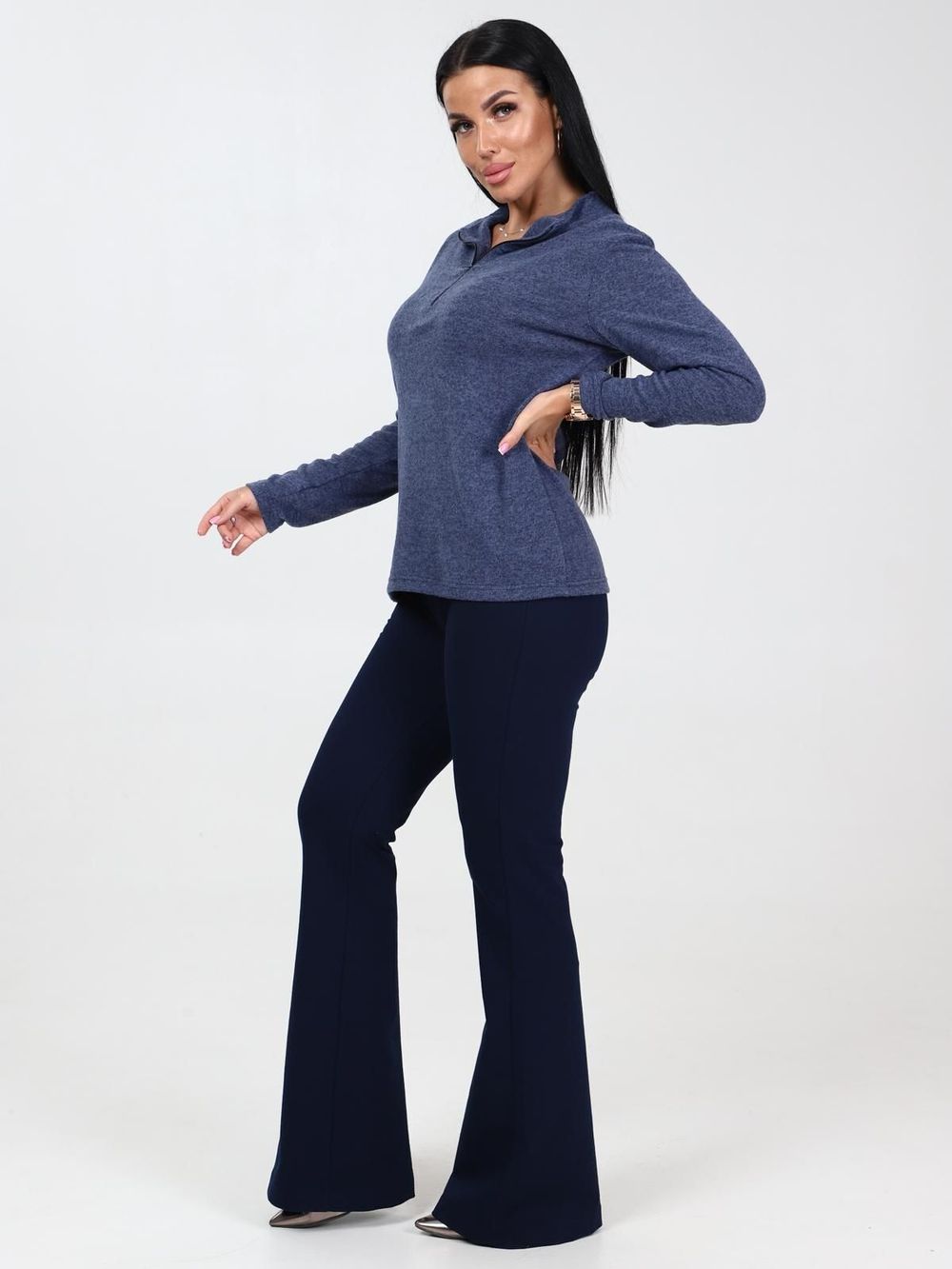 Истван - брюки темно-синий Iv-capriz (Акция)