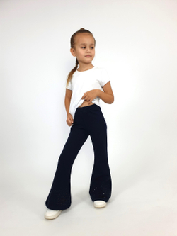 17-17-6 Брюки для девочки Luneva