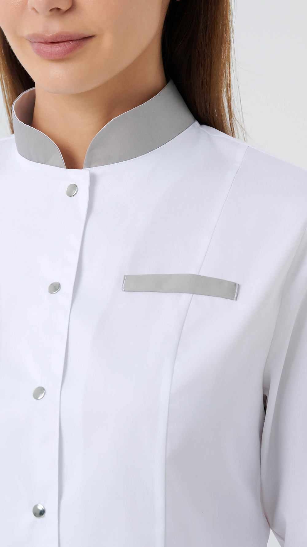 Халат Каролина CVC на кнопках №20