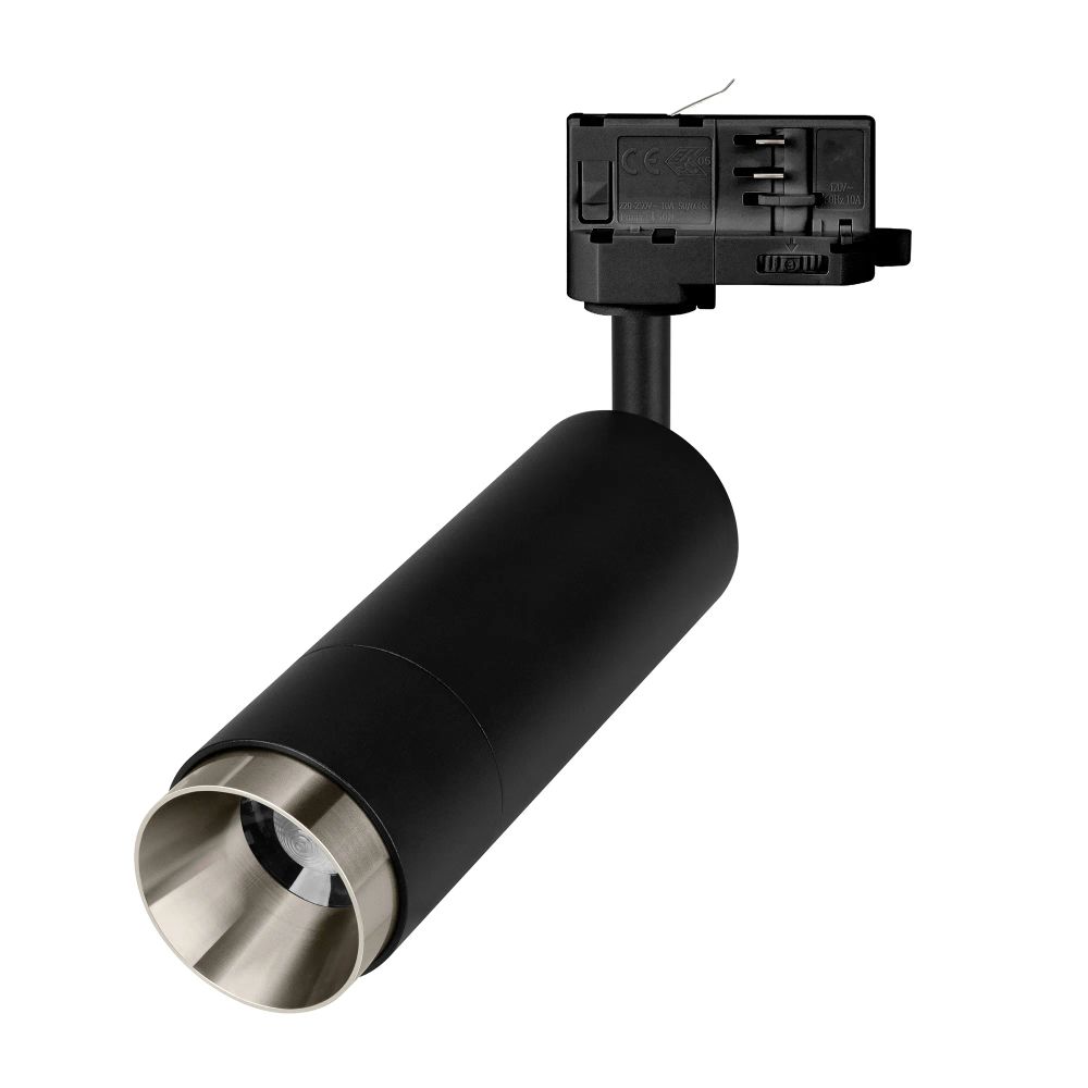 Светильник LGD-GESTIA-TRACK-4TR-R56-15W Warm3000 (BK-NI, 20-45 deg, 230V) (Arlight, IP20 Металл, 5 лет) 059388