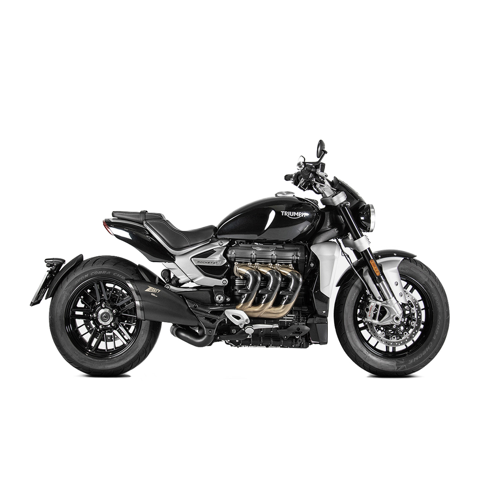 Zard Карбоновая накладка на коллектор Triumph Rocket 3 (2021-) ZTP502PC