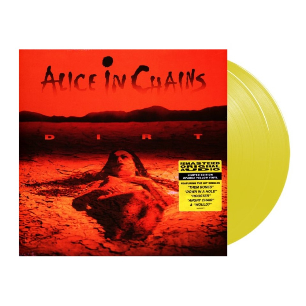 Alice In Chains Dirt (Yellow Opaque)