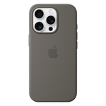 Силиконовый чехол с поддержкой MagSafe Apple Silicone Case для iPhone 16 Pro, Stone Gray (Каменно-серый)