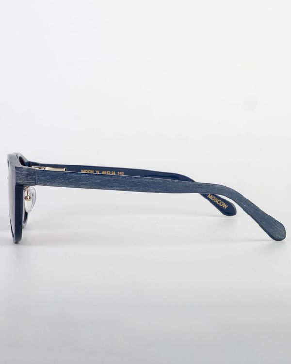 Очки солнцезащитные Spunky Moon 6 Blue Wood / Gradient grey lens - фото 3
