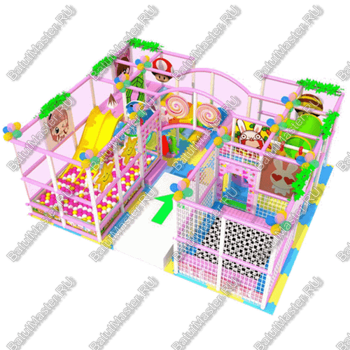 Детский игровой лабиринт "Арка приключений" HAS-LP48-02