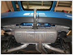 Оцинкованный фаркоп на Mercedes A-Class w176 дорестайлинг 2012-2015, Mercedes B-Class w246 2012-2019 (без электрики), Galia M128C