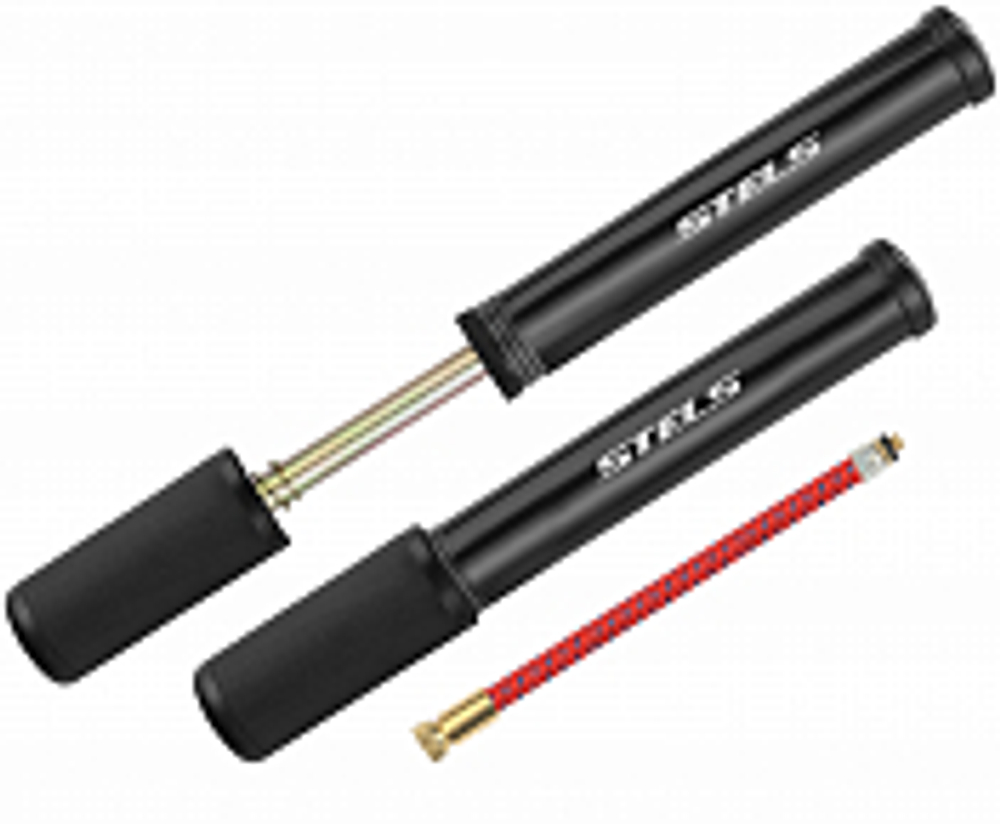 Насос ручной HPS-295-3 STELS пластиковый чёрный, 31см