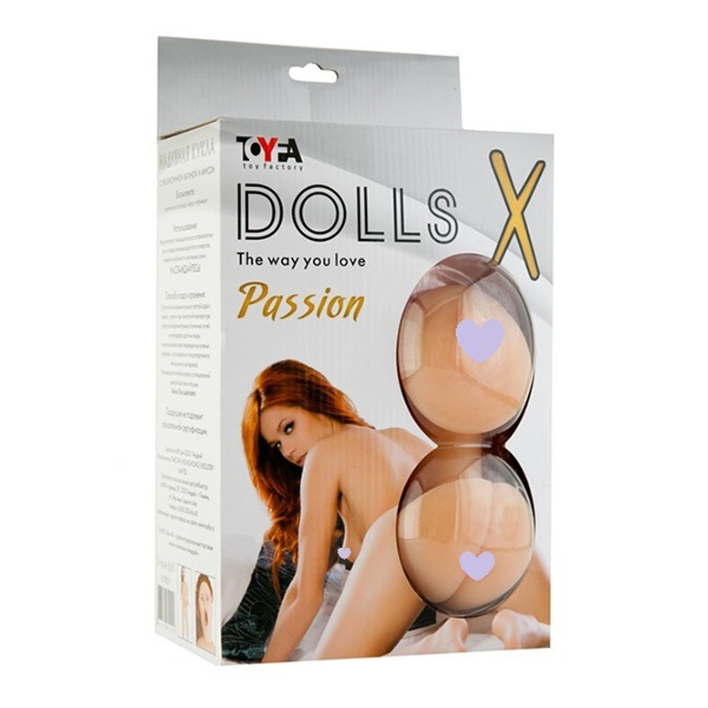 Секс-кукла с реалистичными вставками ToyFa Dolls-X 117011