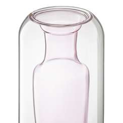 Ваза muse, 25 см, нежно-розовая