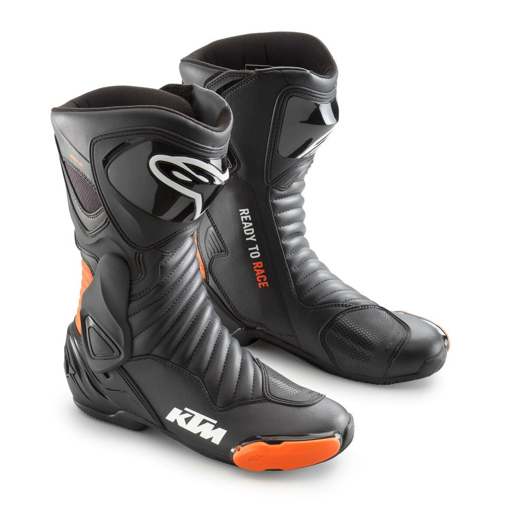 KTM Мотоботы, высокие, черный-оранжевый, S-MX6 V2 BOOTS