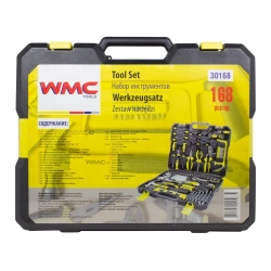 Набор инструментов 168пр. 1/4''3/8''(6гр)(4-19мм) WMC TOOLS WMC-30168 Top Done