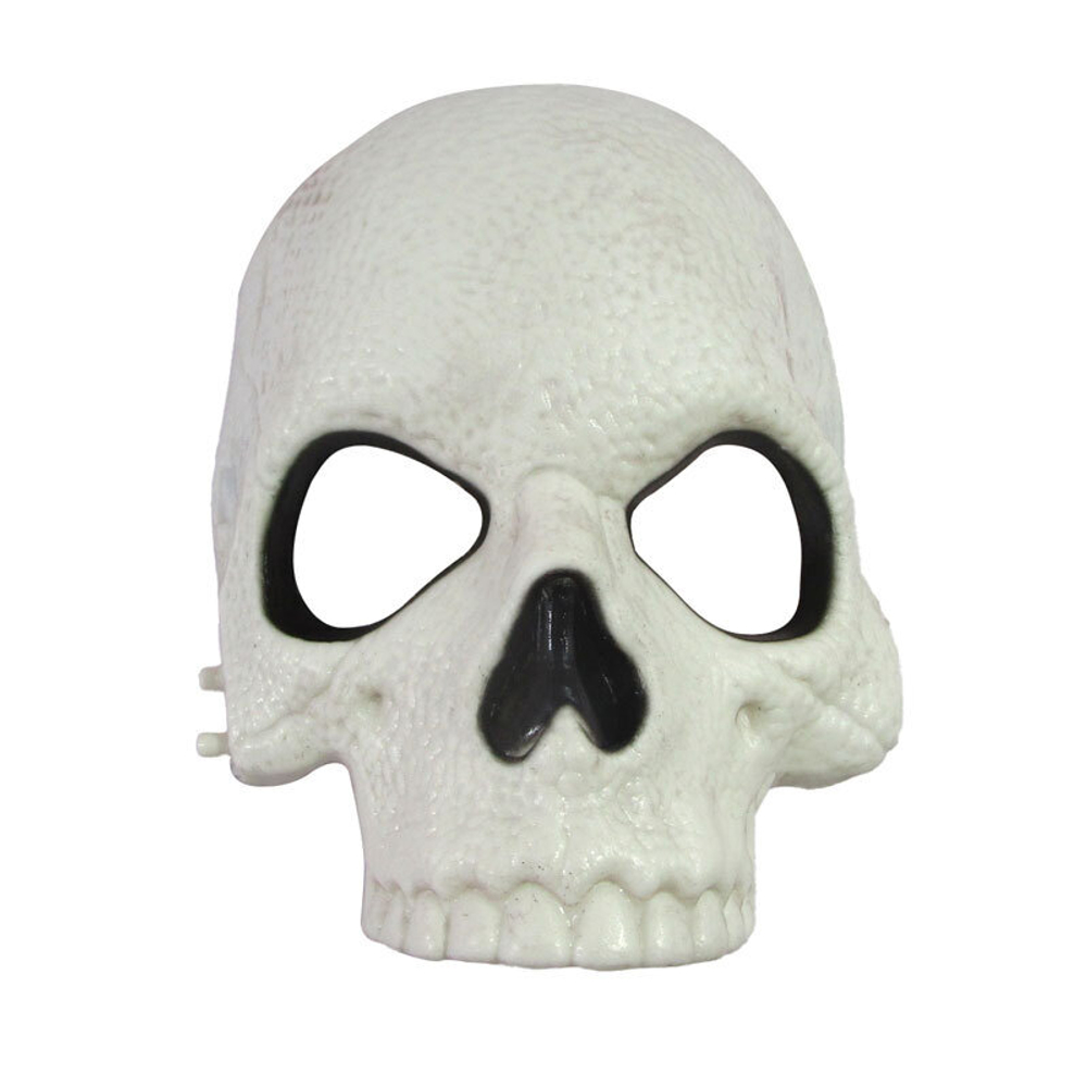 Маска "Череп" Белая 15*18 см
