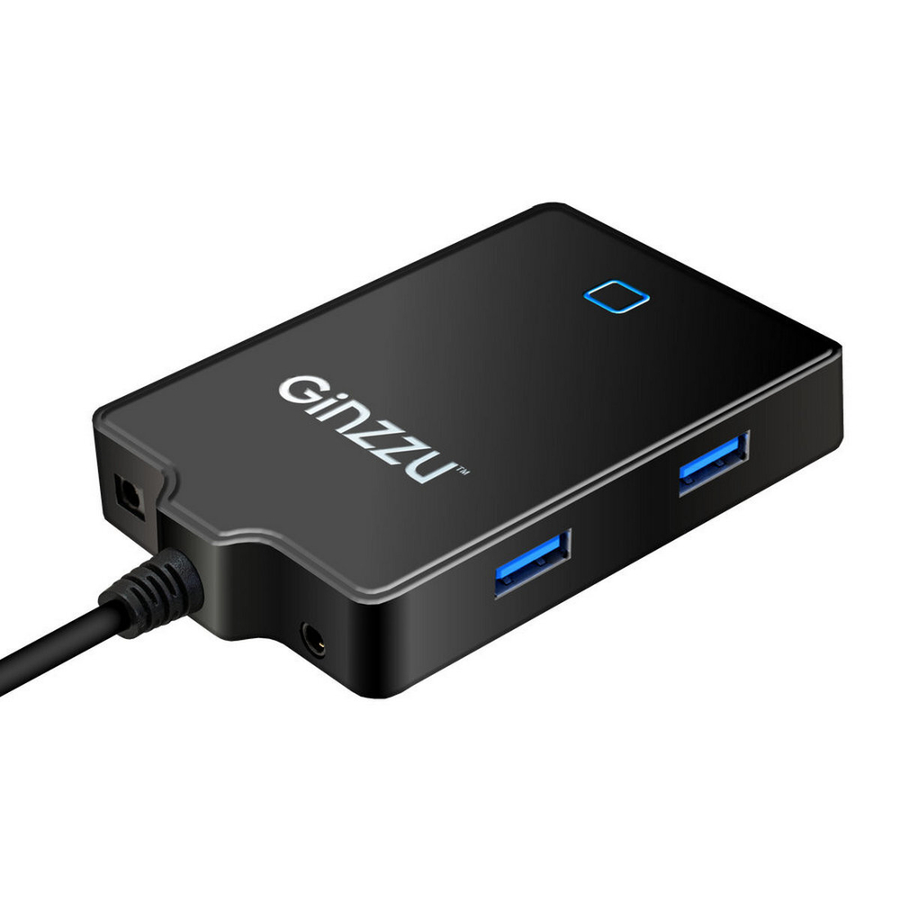 Концентратор Type C 3.1 (USB/HDMI/VGA/AUDIO) Ginzzu GR-770UB