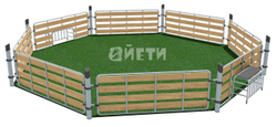 Ограждение спортивной площадки ЭКО 391001 для игры в уличный футбол
