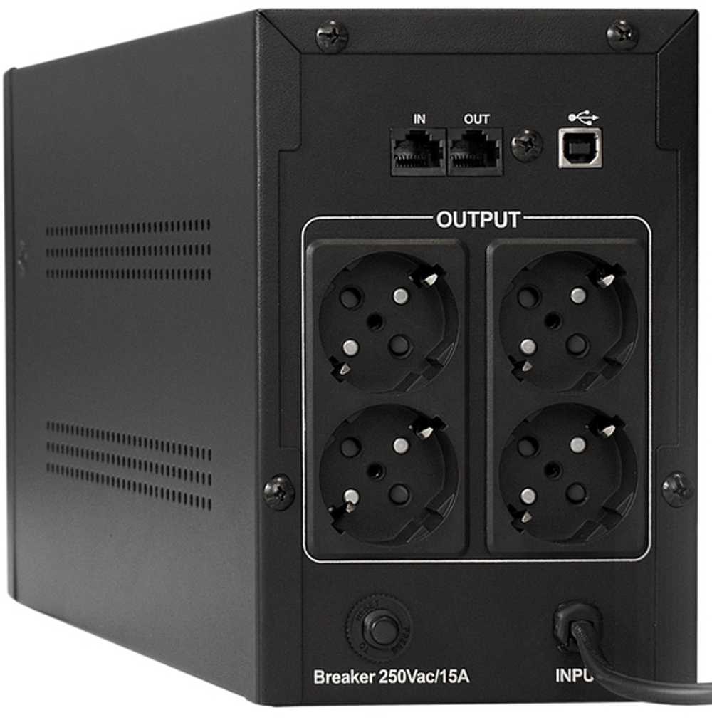 Источник бесперебойного питания  Exegate SpecialPro UNB-1600.LED.AVR.EURO.RJ.USB