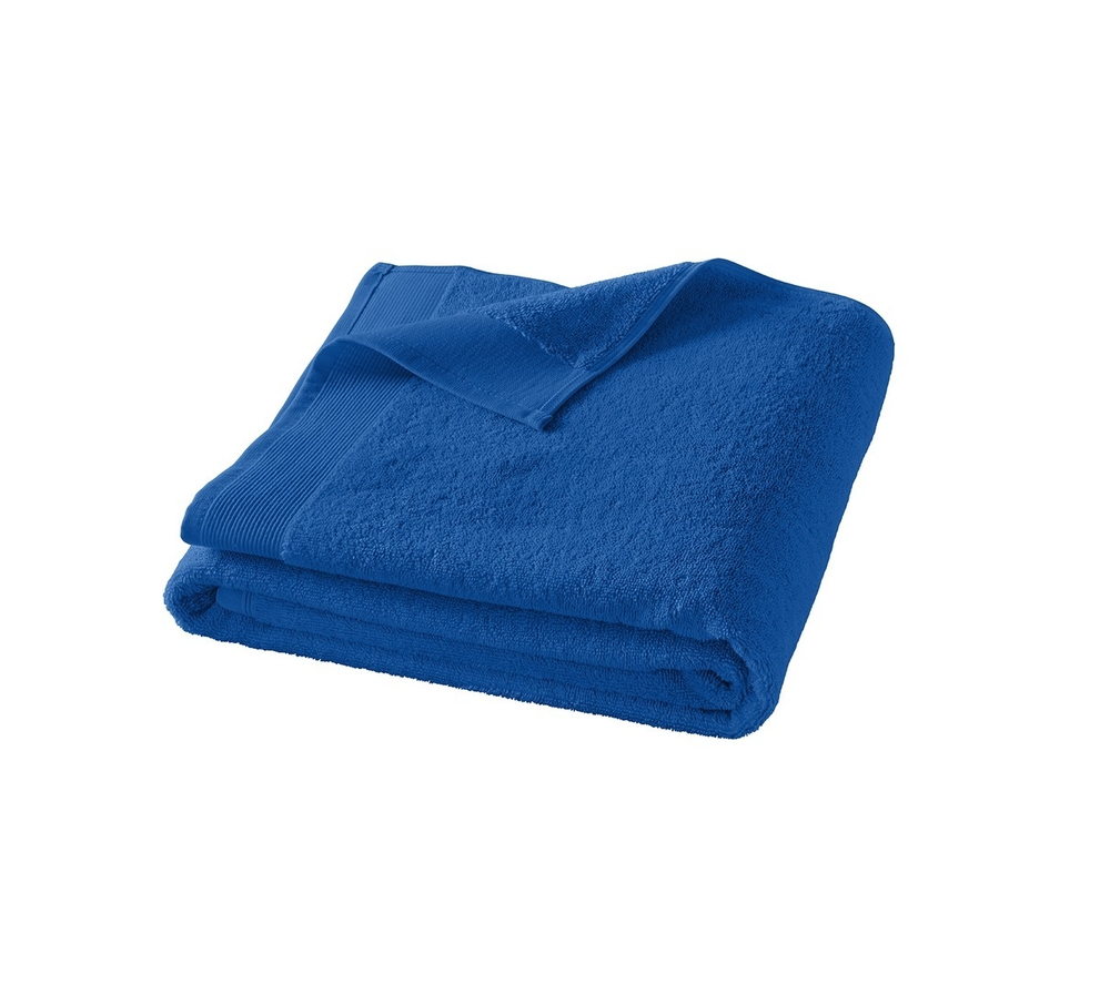 Полотенце UNI BLEU ROYAL bleu royal Blanc des Vosges 55x110 Синий