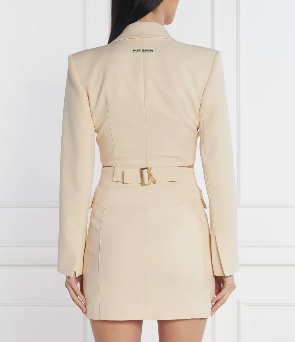 Платье Patrizia Pepe - кремовый(8A1262 A375)